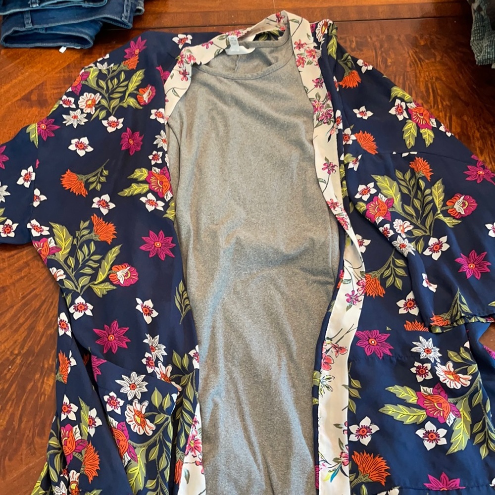 Dress with cover